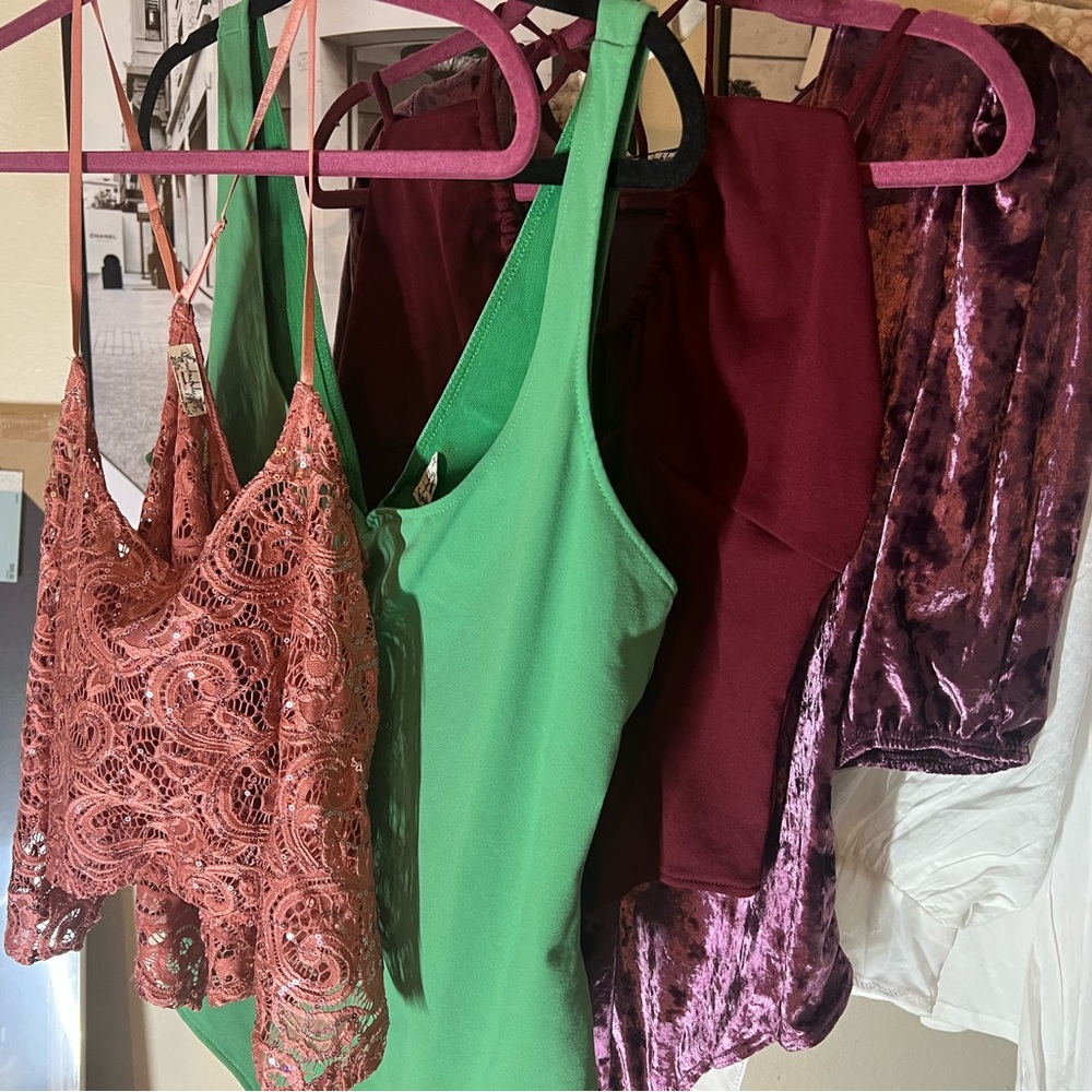 Fp intimately bundle 4 bodysuit +1 lace